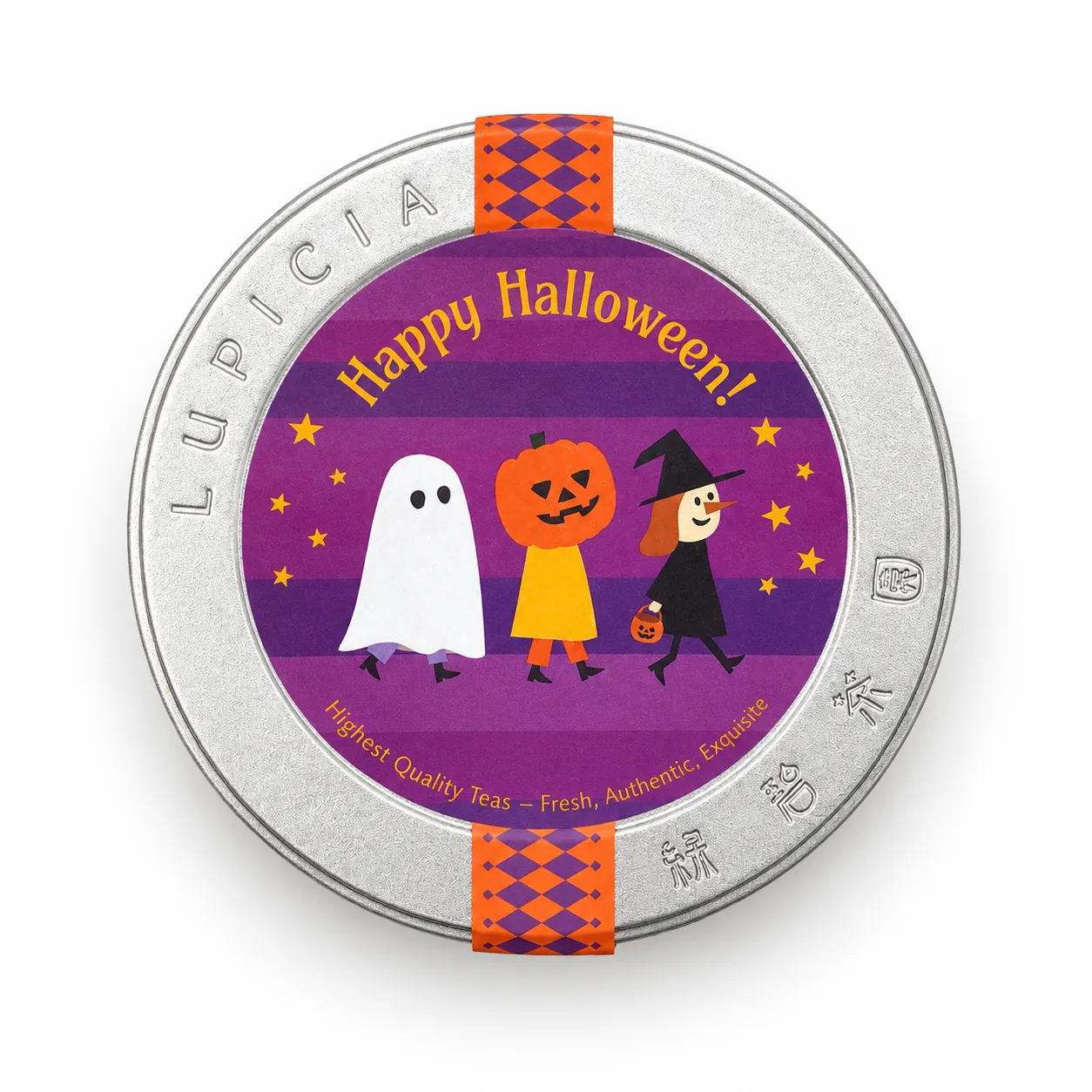 The Au Lait in Halloween Special Label Tin